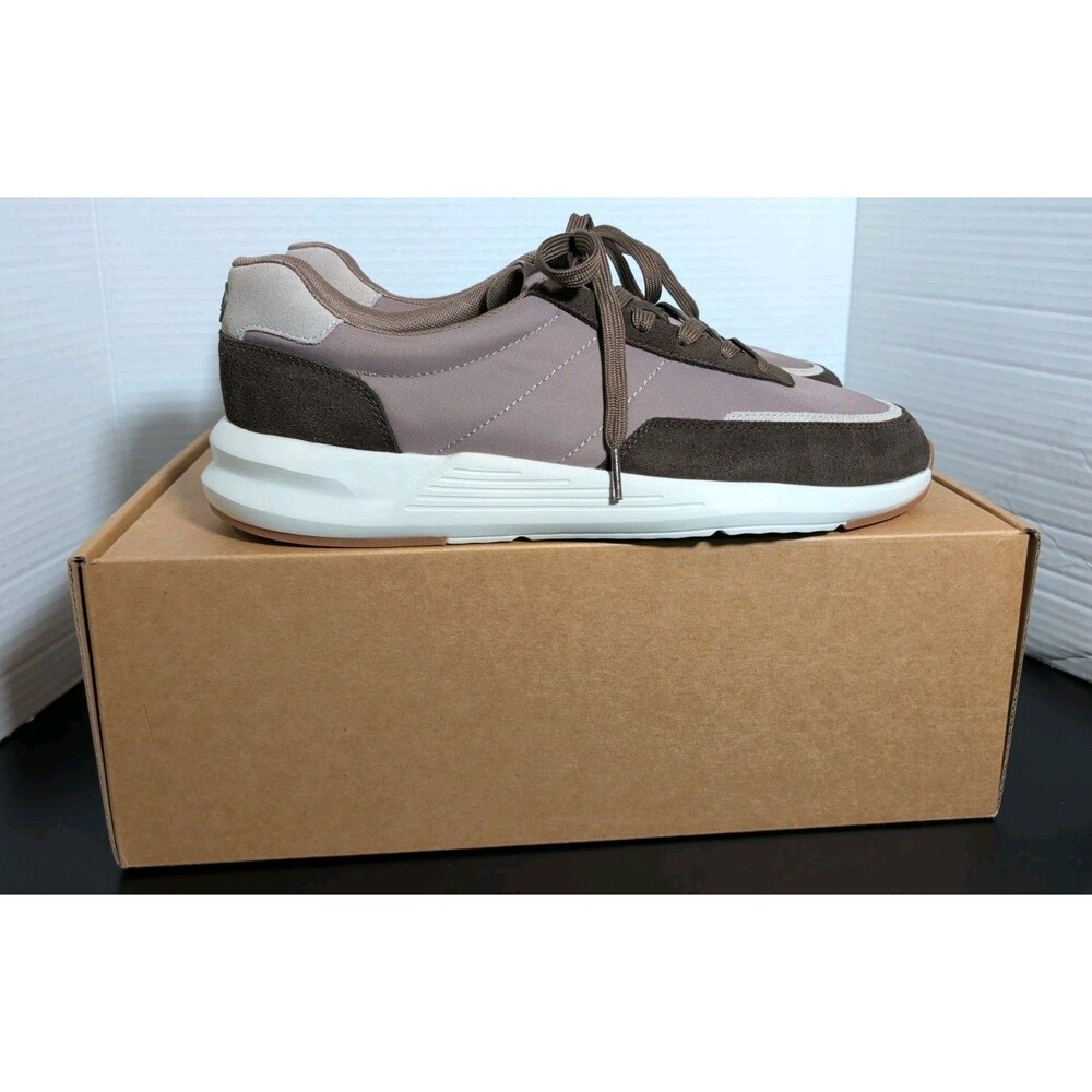 Peter Millar Journeyman Sneakers Poplar Brown Suede MF25EF31 Mens Size 11.5 NEW